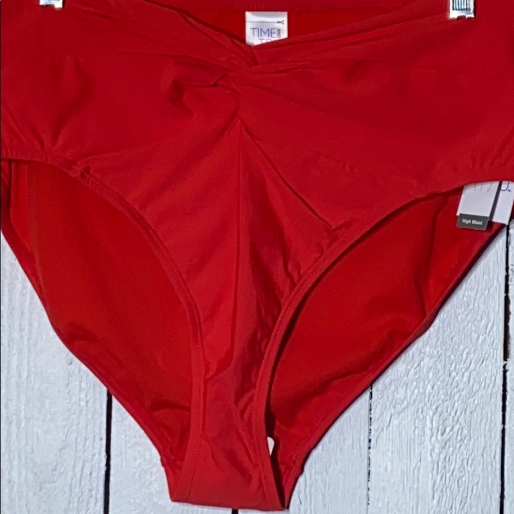 Women's High Waist Swimsuit Bikini Bottom - Picture 7 of 8